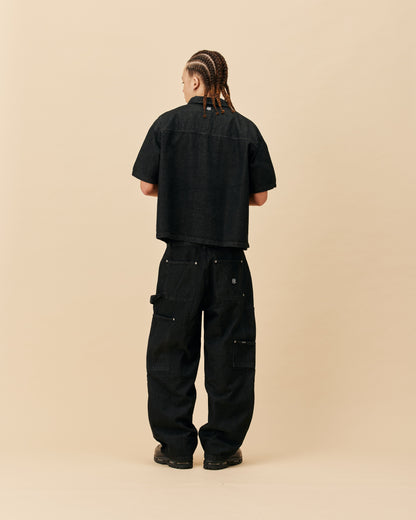Carpenter Shirt | Washed Black