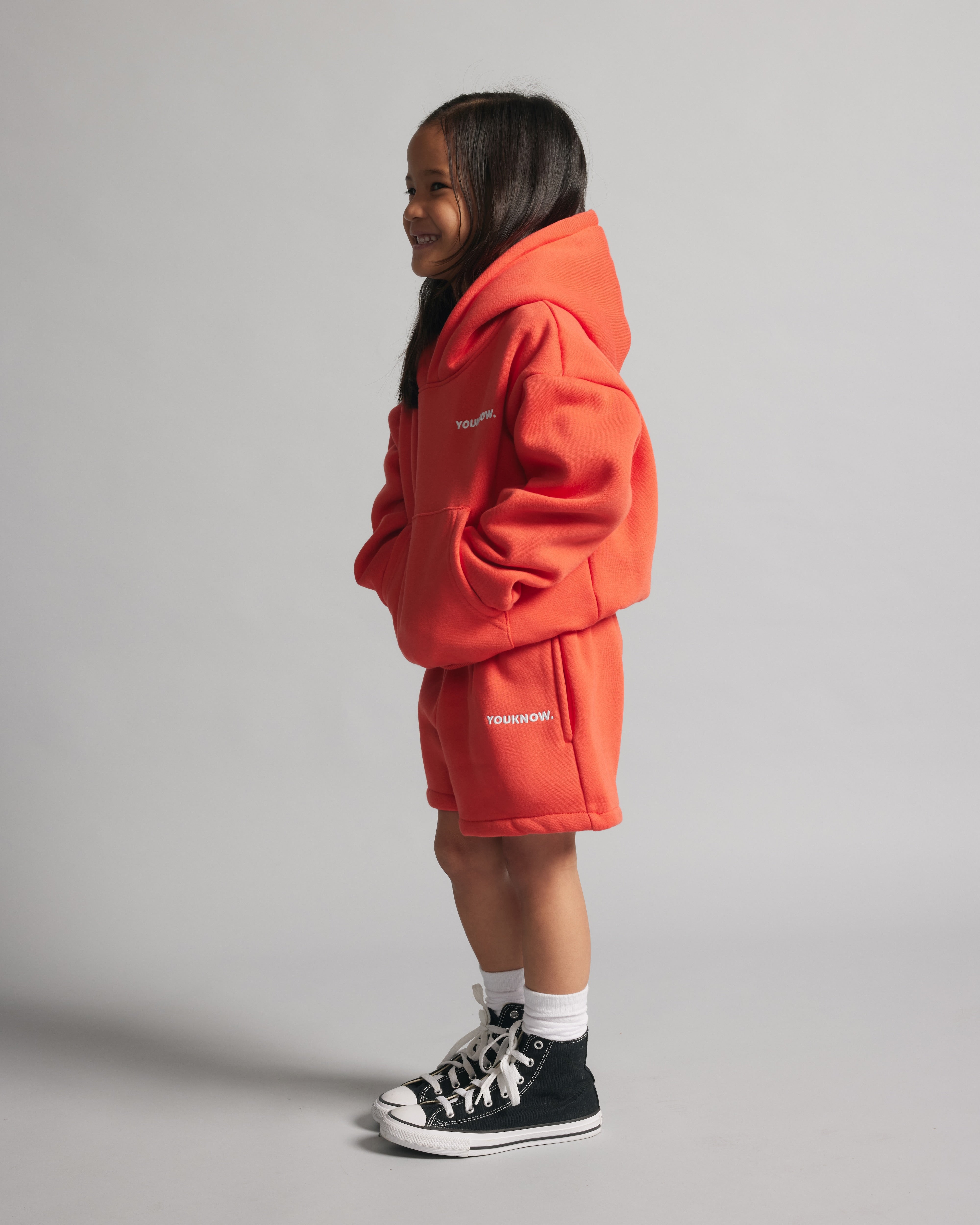 Kids Core Shorts | Persimmon