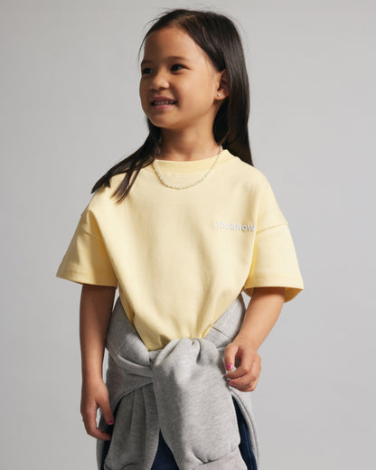 Kids Core Box Tee | Banana
