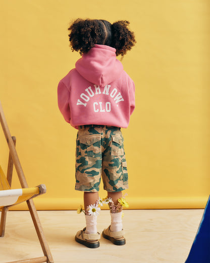 Kids Half Time Hoodie | Bubblegum