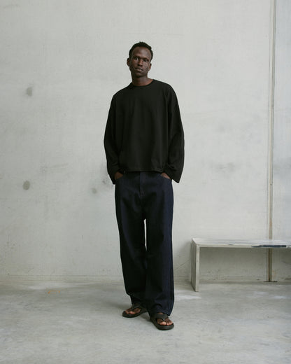 Nothing Longsleeve Tee | Tar