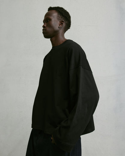 Nothing Longsleeve Tee | Tar