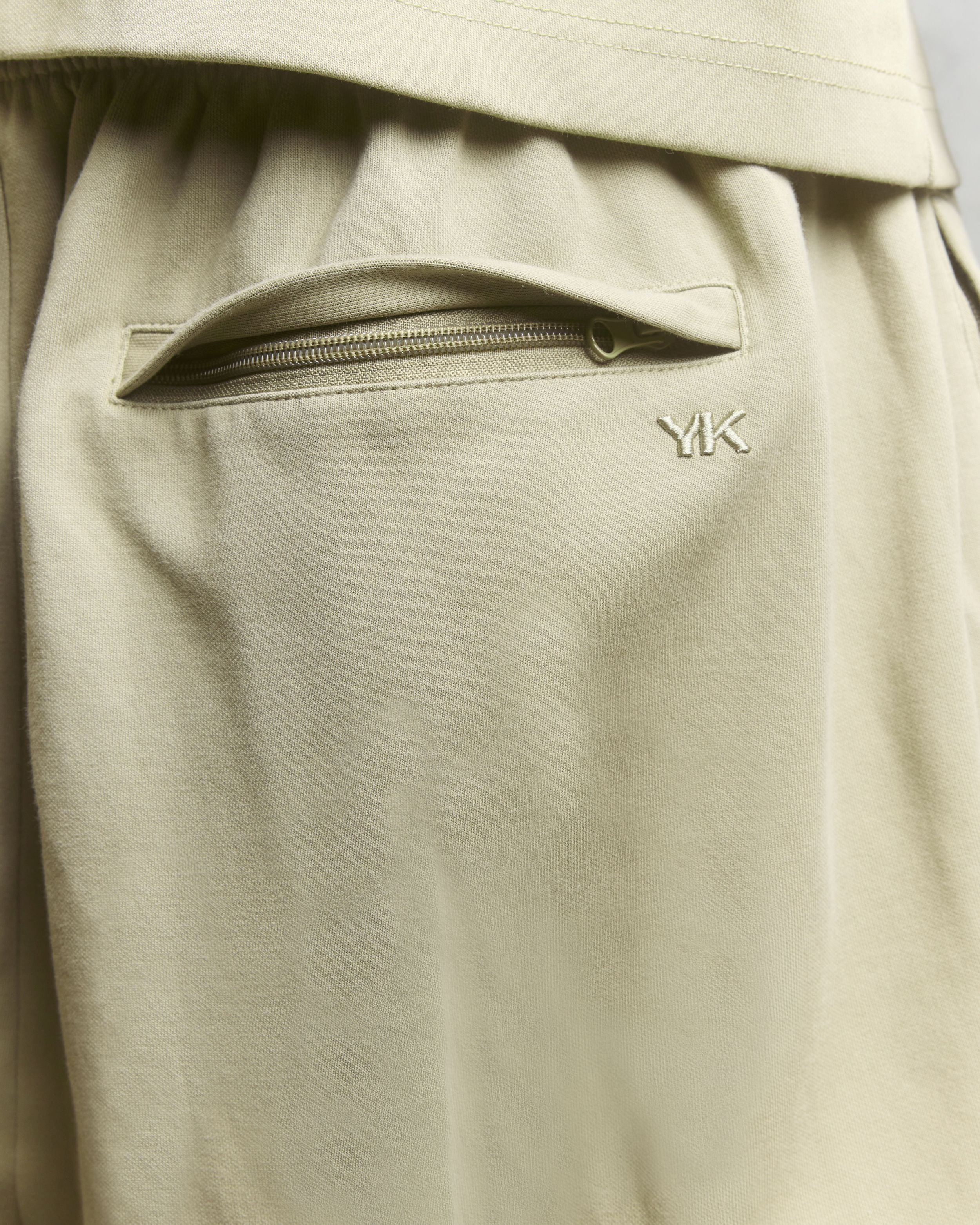 Nothing 400 Wide Leg Sweatpants | Moss-4