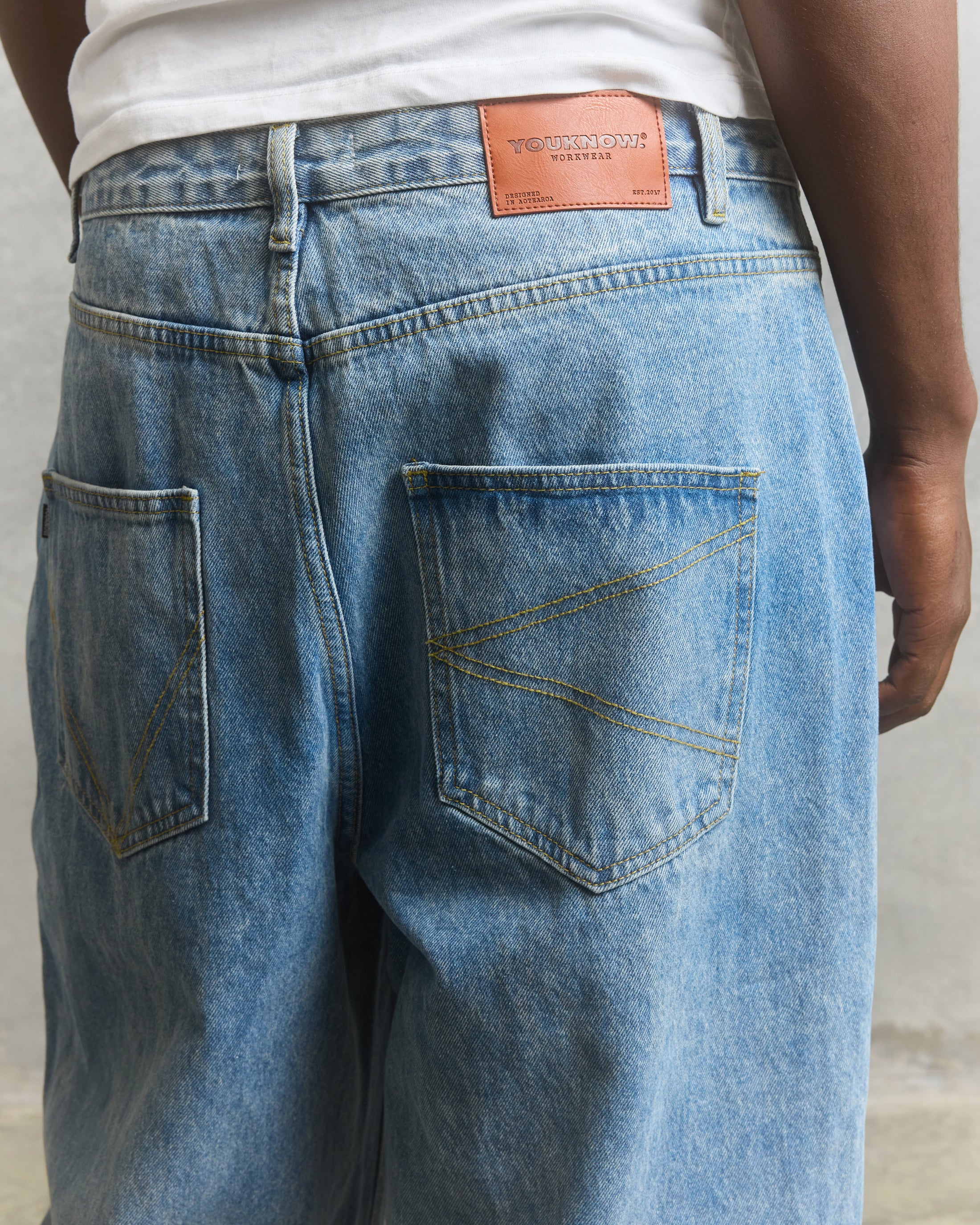 Veteran Baggy Jeans | Light Blue