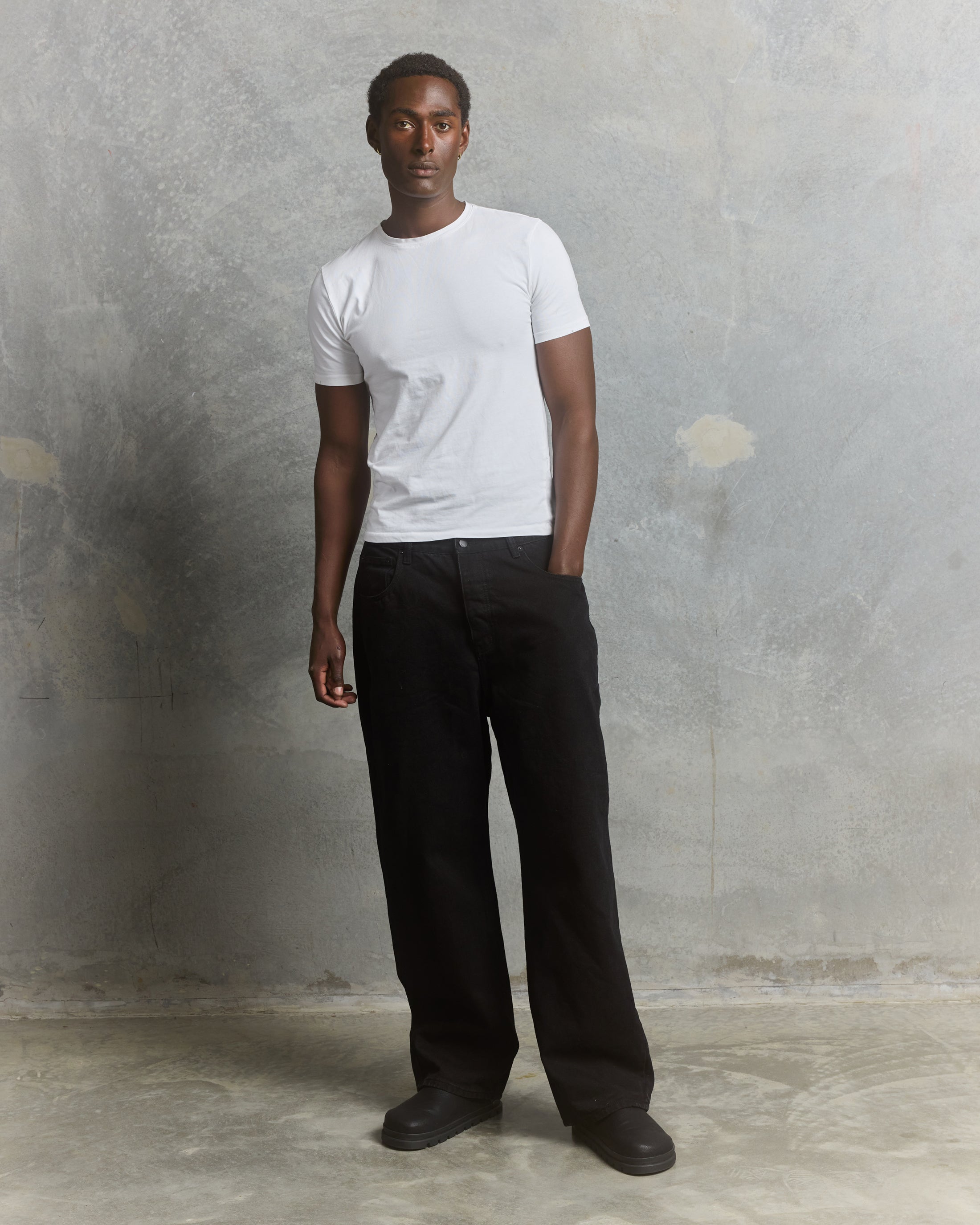 Veteran Baggy Jeans | Black-3