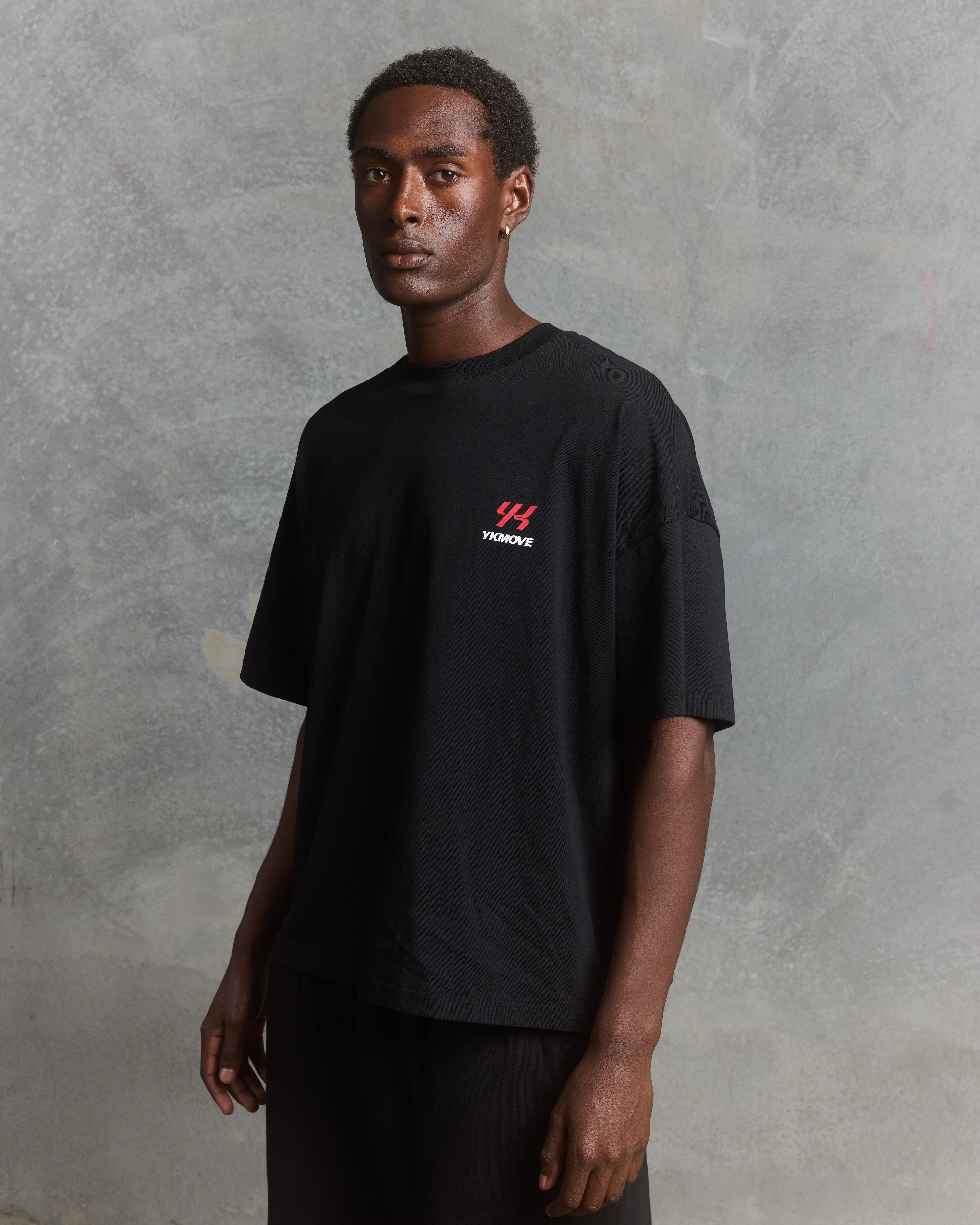 YK Move Keep Stacking Days Evolve Tee | Black-3