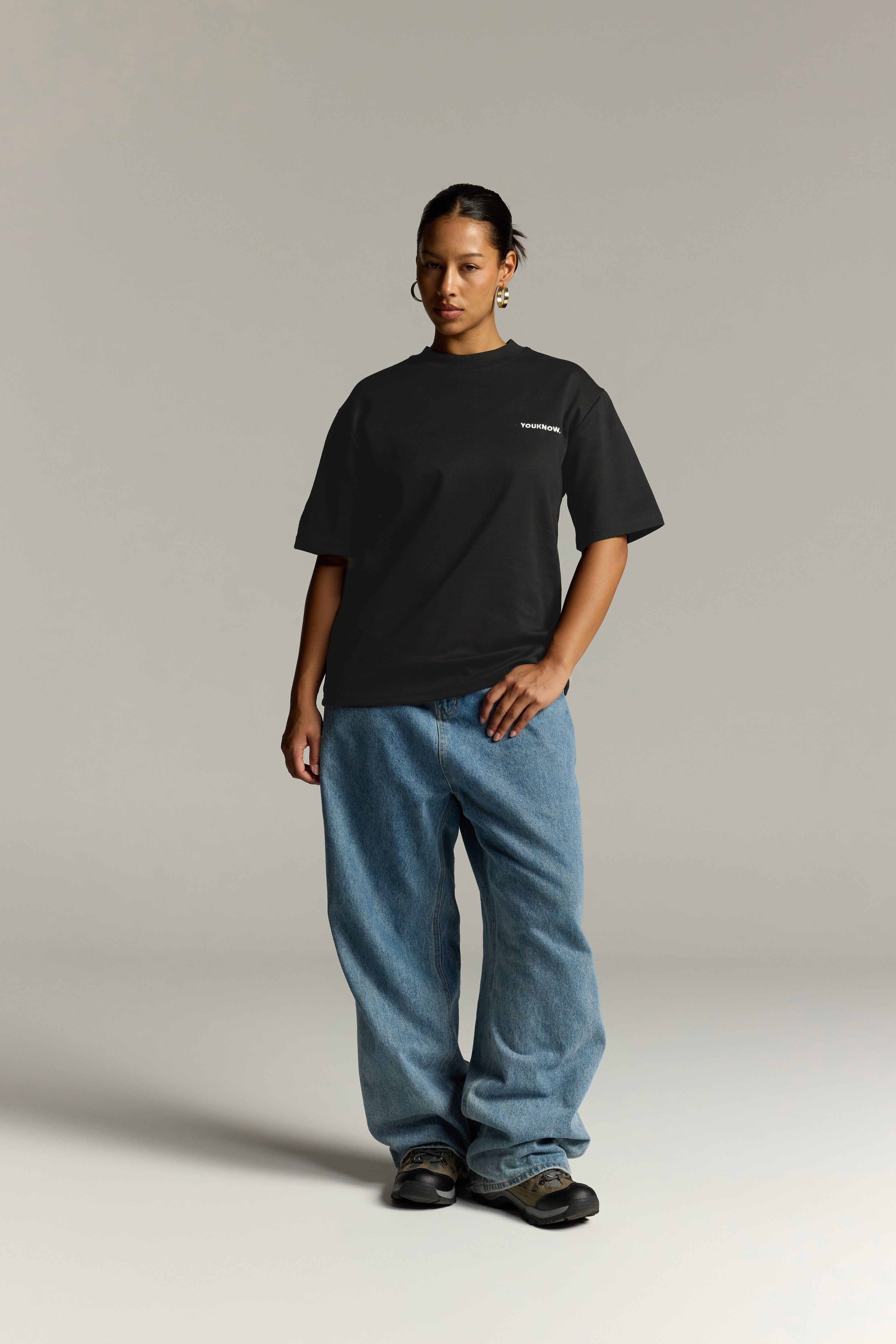 Core Standard Heavyweight Tee | Charcoal