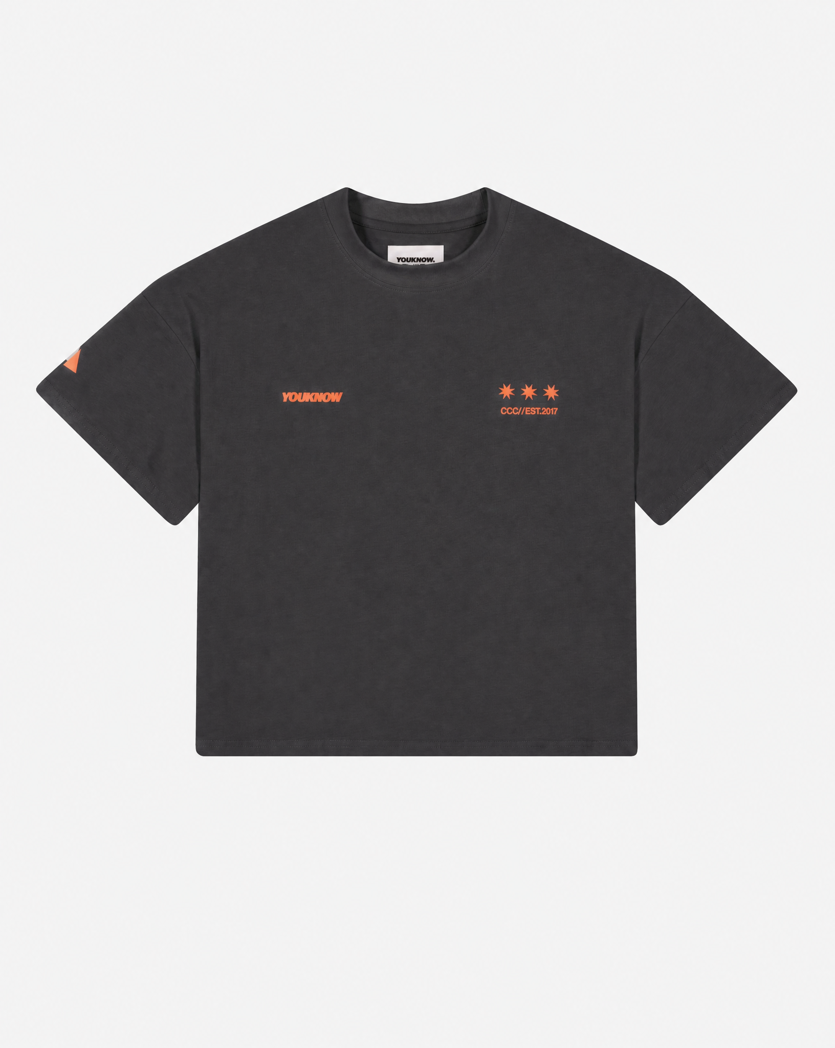 Big Back Tee | Charcoal