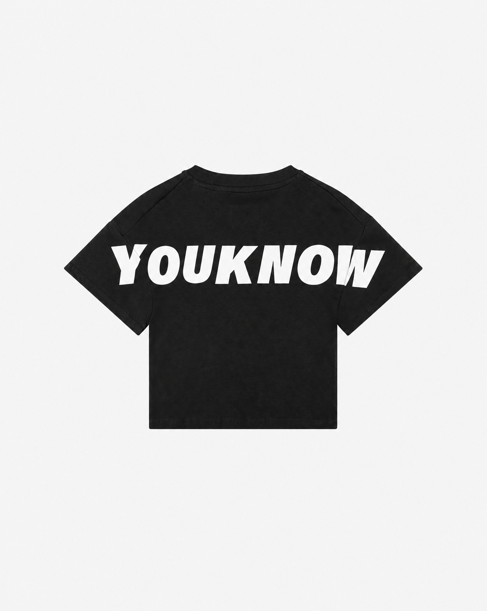 Kids Big Back Tee | Black