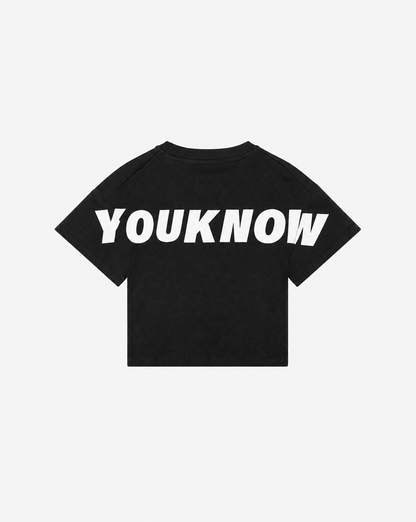 Kids Big Back Tee | Black